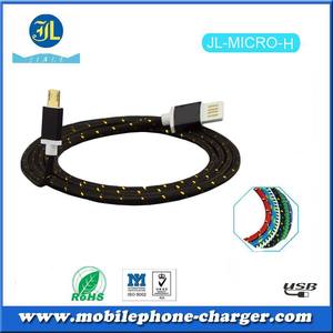 1 / 2 / 3 M Cable Usb fuerte trenzado tela Micro Usb Data Sync Cable cargador plomo - Product Image 1