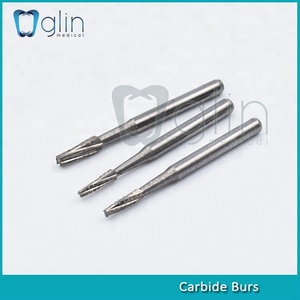 Fraise dentaire en carbure de tungstène RA à <span class=keywords><strong>fissure</strong></span> conique Glin pour les dents de polissage de pièces à main à basse vitesse - Product Image 4