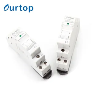 OURTOP 230VAC משולב Mini נעילה ממסר שימוש כללי ממסרים מסילת DIN