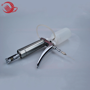 Jeringa de latón de <span class=keywords><strong>2</strong></span> ml con botella, jeringa automática veterinaria para vacuno para pollo/aves de corral/cerdo/ganado - Product Image 2