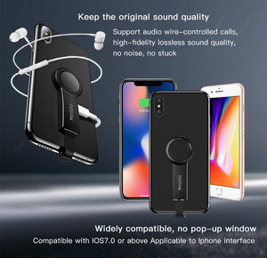 Teléfono Móvil de carga de auriculares Aux de 3,5 Mm 8 Pin 2 en 1 Adaptador de Audio titular - Product Image 5