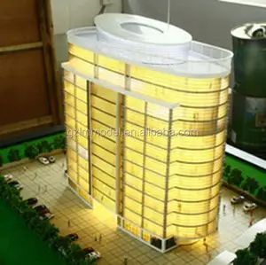 Arquitetura 3d Modelo de Construção de Fabricação