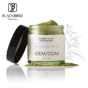 Skin Care Green Tea <span class=keywords><strong>Mud</strong></span> <span class=keywords><strong>Powder</strong></span> Facemask Natural Matcha Clay <span class=keywords><strong>Powder</strong></span> Mask - Product Image 1