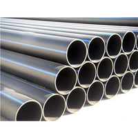 Pn8 pn 10 16 bars dn100 dn150 dn225 dn710 dn 200 160mm 20 pouces, tuyaux en pe pour alimentation d'eau