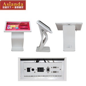 Trung Tâm Mua Sắm Lobby Wayfinding Thông Minh 55 Inch Tương Tác Màn Hình Cảm Ứng Thông Tin <span class=keywords><strong>Kiosk</strong></span> - Product Image 5