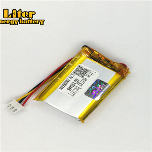 Socket 2.5-3 P 103448 Lithium battery 2000 mah Rechargeable Li Polymer Battery PL LiPo battery with wire - Product Image 1
