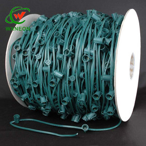 1000 Ft 12Inch Afstand E17 C9 Kerst Stringer Bulk Haspel Lichten - Product Image 1