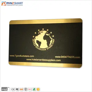 사용자 정의 인쇄 이름 충성도 회원 카드 QR 코드가있는 금속 금속 명함