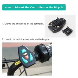 LED Vélo Selle Vélo Sous Le Siège Vélo Sac Réfléchissant Clignotant Clignotant Lumière Étanche En Sécurité La Nuit - Product Image 5