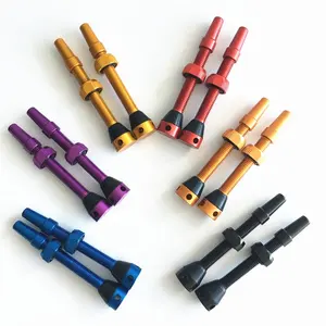 Profesional 40mm 44mm 48mm 60mm bicicleta Presta válvula sin cámara - Product Image 1