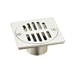 Cuadrado de alta resistencia cubierta de inodoro de latón drenaje en <span class=keywords><strong>el</strong></span> piso del sótano con tornillos - Product Image 5