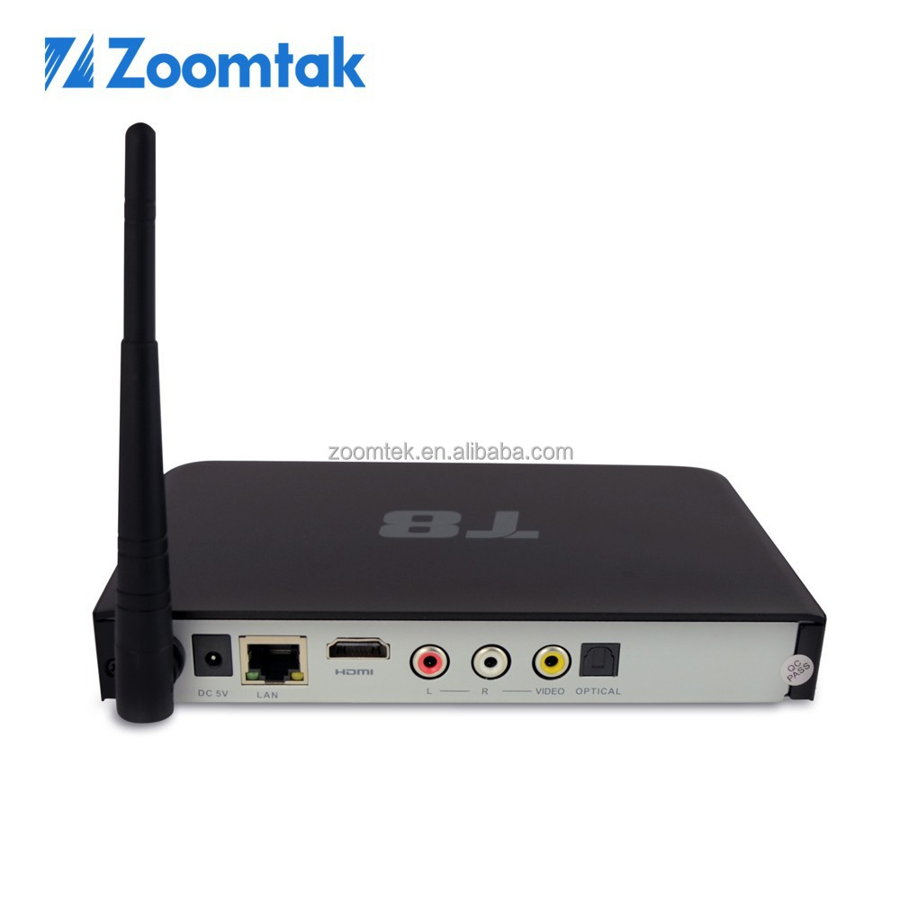 2015 Date Kodi 14.2 Android TV box Amlogic S802 T8 2.0 GHz 2 GB RAM 8 GB Amlogic Android 4.4 DVB T2 TV boîte