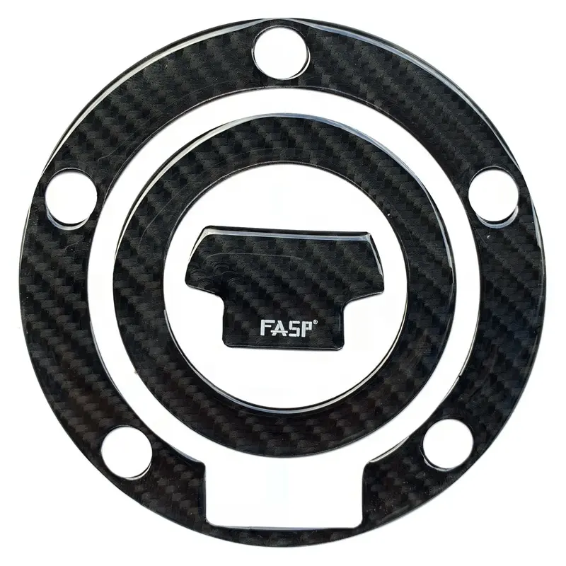 for yamaha fz8 fz09 fjr1300 tdm 900 fz6 motor oil fuel gas tank cap superior quality 3d carbon fiber sticker