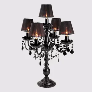 Hot Selling Chandelier <strong>Table</strong> <strong>Lamp</strong> <strong>Table</strong> Top Chandelier Centerpieces <strong>for</strong> Weddings <strong>Black</strong> <strong>Table</strong> <strong>Lamp</strong> <strong>Shade</strong> - Product Image 2