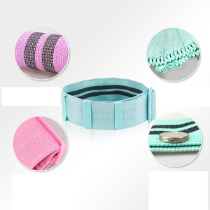 <span class=keywords><strong>3</strong></span>种不同的阻力水平低最小起订量臀部带锻炼和运动健身带拉伸阻力环与可调节扣 - Product Image 5