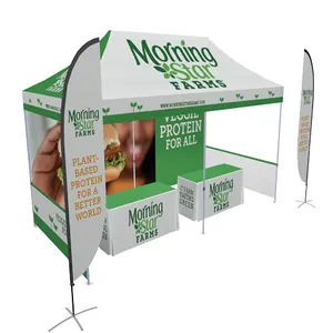 Ausstellung tragbare outdoor-event werbung folding pop up zelt