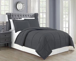 Sang Trọng 7 Mảnh Nữ Hoàng Kích Thước Chăn Xuống <span class=keywords><strong>Comforter</strong></span> Đặt 7 Mảnh Tấm Ga Giường Bộ Đồ Giường Sang Trọng <span class=keywords><strong>Comforter</strong></span> Bộ - Product Image 5