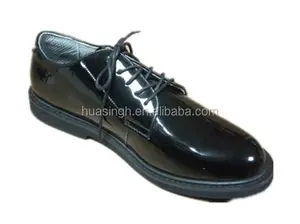 WCY – chaussures d'uniforme de combat à semelle oxford, chaussures de bureau à haute brillance HSA074