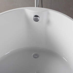 CUPC宁波<span class=keywords><strong>Waltmal</strong></span> 45英寸亚克力圆形小独立式浴缸 - Product Image 5