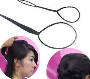 Cao Chất Lượng Tốt Nhựa Vòng Công Cụ Tạo Kiểu Đen Tail Topsy Clip Tóc Braid Nhà Sản Xuất - Product Image 3