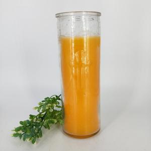 Commercio all'ingrosso 7 giorno di candela di vetro Esportatori/vaso di vetro candela religioso