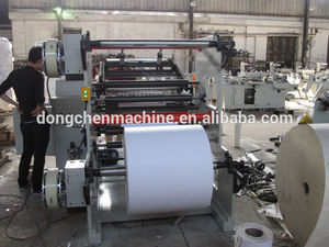 Recibo del cajero automático de papel de corte longitudinal de la máquina/térmica rollo de papel rebobinadora cortadora - Product Image 1