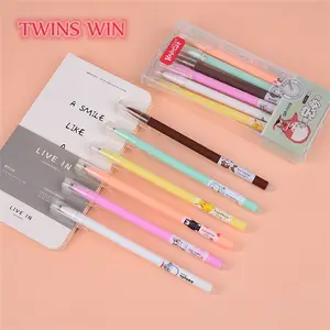 <span class=keywords><strong>Pas</strong></span> <span class=keywords><strong>cher</strong></span> Prix personnalisé de marque mignon papeterie Philippines Meilleures ventes de stylos à encre en plastique de couleur <span class=keywords><strong>stylo</strong></span> gel effaçable pour l'école - Product Image 1