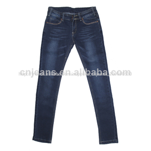 Haute qualité de jeans femme taille haute extensible en stock assez - Product Image 1
