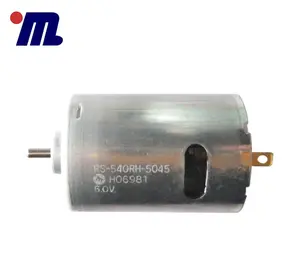 12V Brushed DC Motor RS-540SH--5045, Tiêu Chuẩn Chất Lượng Cao, Bàn Chải Nam Châm Vĩnh Cửu, Máy Nghe Nhạc CD, Từ Trung Quốc