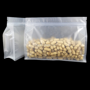 Bopp Nhiều Lớp Matte Frost 500G 16Oz 1lbs Thực Phẩm Moistureproof Pa Nylon Snack Ngày Đỏ Đáy Phẳng <span class=keywords><strong>Pouch</strong></span> Standup Zipper Khóa Túi - Product Image 5