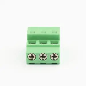 220v 3 pin fast wire screw terminal connector electric male female connectors terminal block