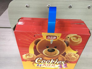 Пользовательские ручки для переноски для cookie box with your brand printed on the tape - Product Image 5