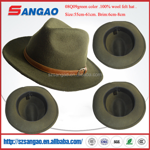 Bán buôn miễn phí mô hình dệt kim sơ sinh cao bồi <span class=keywords><strong>hat</strong></span> cảm thấy Fedora len thời trang vành mũ người đàn ông hoặc phụ nữ có thể đặt logo của bạn - Product Image 3