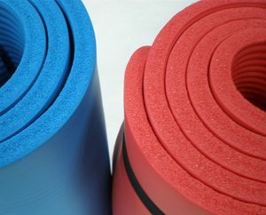 Stampa personalizzata ecologica ad alta densità REACH quality 1.5cm più spesso NBR Yoga Mat tappetino per esercizi di grandi dimensioni - Product Image 3