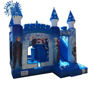 Castillo hinchable de Frozen, casa hinchable de rebote, 2018