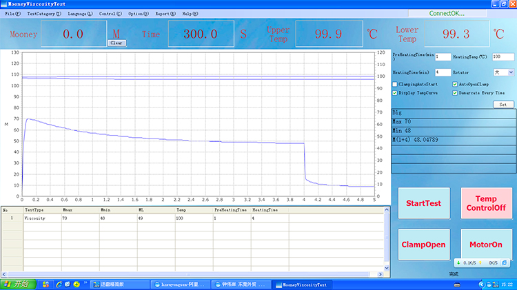 High Quality Rheometer Mooney Viscometer for Rubber