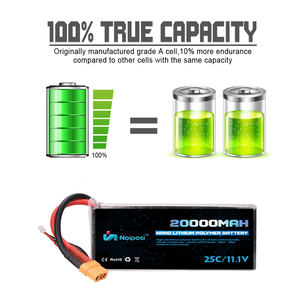 3s 20000mah <span class=keywords><strong>Lipo</strong></span> pil 11.1V High yüksek kapasiteli Li-polimer pil paketi - Product Image 4