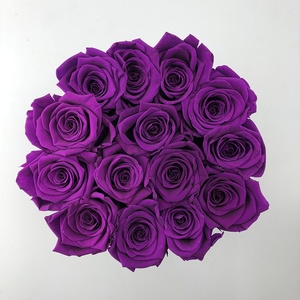 <span class=keywords><strong>Rosas</strong></span> de flores preservadas de grado A, venta al por mayor, en caja para regalos, decoración de boda, centro de mesa - Product Image 4