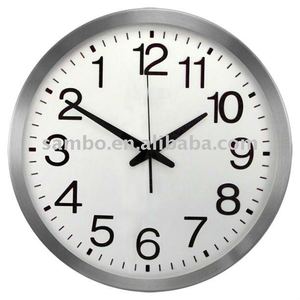 Metallo Indietro Orologio In Esecuzione