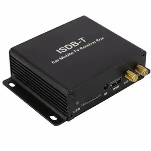 Dual Tuner Auto ISDB-T Volledige Seg box voor Japan, japan ISDB-T Digitale Tv-ontvanger Box ondersteuning full hd en Mini B-cas card