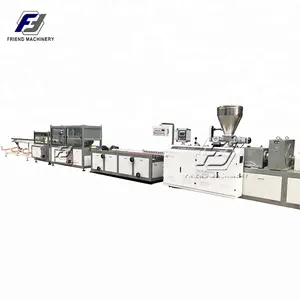 Decorating PVC profile extruder machine all kinds of PVC profile extrusion line Decorating profile making machine