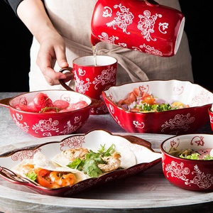 Bộ Đồ Ăn Tối Sơn Tay 12 Miếng Tráng Men Màu Sản Xuất Tại Trung Quốc - Product Image 6