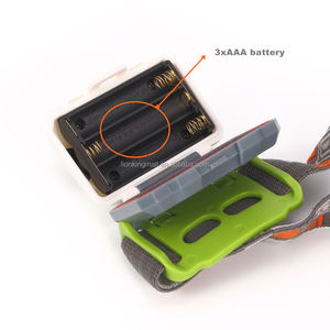 AloneFire HP30 3W <span class=keywords><strong>LED</strong></span> Rosso e Bianco, Lampada Frontale Leggera per Pesca, Campeggio, Arrampicata, Viaggi, Escursioni, Bambini, con <span class=keywords><strong>Batteria</strong></span> AAA - Product Image 2