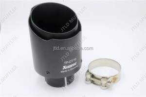 JTLD negro recubierto de fibra de carbono escape Akrapovic - Product Image 6