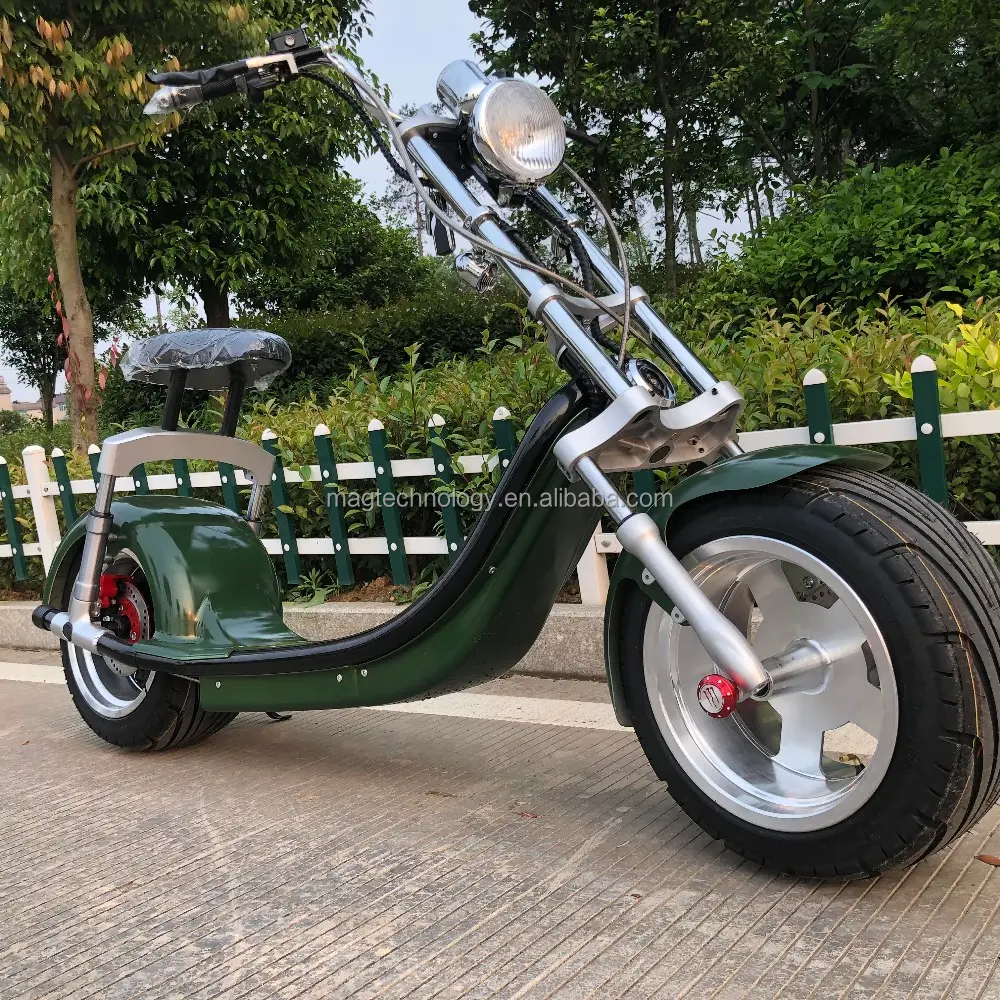 Magazzino 2018 Nuovo Disegno europeo 2 Ruote Scooter Elettrico Per Adulti 2000w