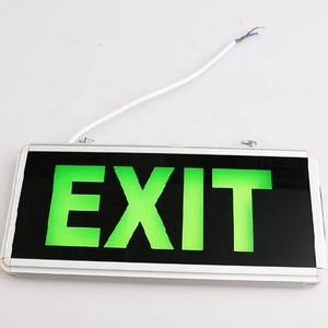 Fast Rechargeable Portable Glass Exit Signs Smart Lighting Solutions Alibaba Com