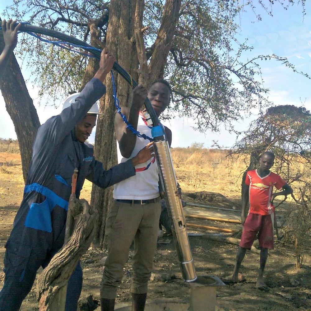 3SSH1.8/120-D48/600 0.7HP bomba de agua solar bomba sumerпонятный для сельского хозяйства