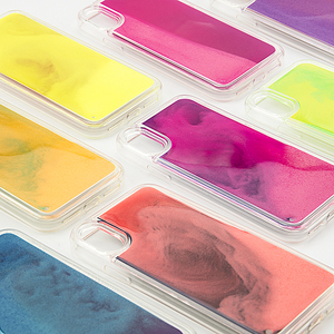 Per <span class=keywords><strong>iPhone</strong></span> 16 Pro cassa di sabbia al Neon TPU PC liquido sabbie mobili <span class=keywords><strong>cover</strong></span> per <span class=keywords><strong>iPhone</strong></span> 12 Pro Max 13 custodia per telefono al Neon bagliore nel buio - Product Image 1