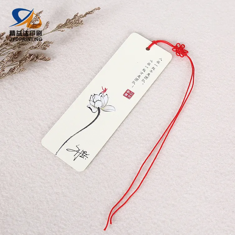 Bán Buôn Nhà Máy Giá Nghệ Thuật Giấy Tùy Chỉnh Bookmark In Ấn Gỗ Bookmark Giáng Sinh Thiết Kế Bookmark