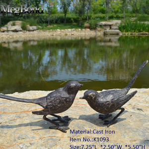 <span class=keywords><strong>Estatua</strong></span> <span class=keywords><strong>de</strong></span> pájaro <span class=keywords><strong>de</strong></span> hierro fundido <span class=keywords><strong>de</strong></span> imitación antigua japonesa par <span class=keywords><strong>de</strong></span> figuritas decorativas para el hogar para fines ornamentales - Product Image 3